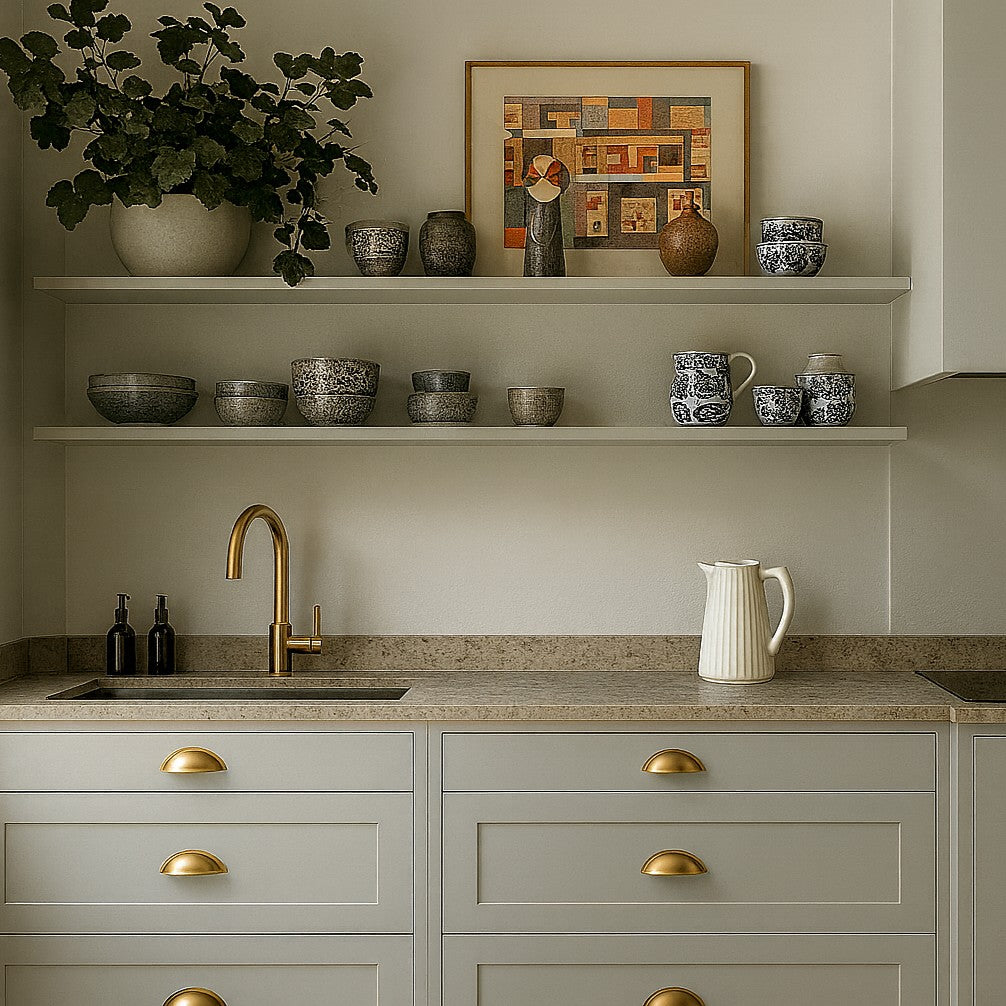 Maniglia CH021 | Profilo | Ottone