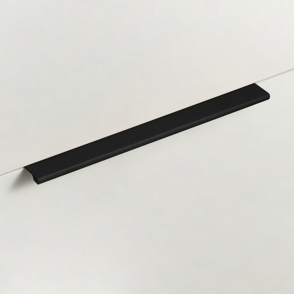 Handtag ch100 i svart finish -  detalj