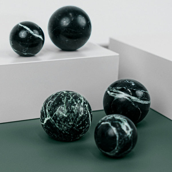 Knop DR101 | Marmer | Green Flower 