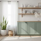Knopf DR101 | Marmor | Green Flower 