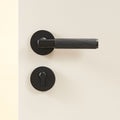 Maniglia per Porta 308A-243 | Zigrinata | Nero