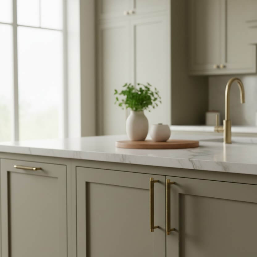 Handle CH098 | Knurled | Antique Brass