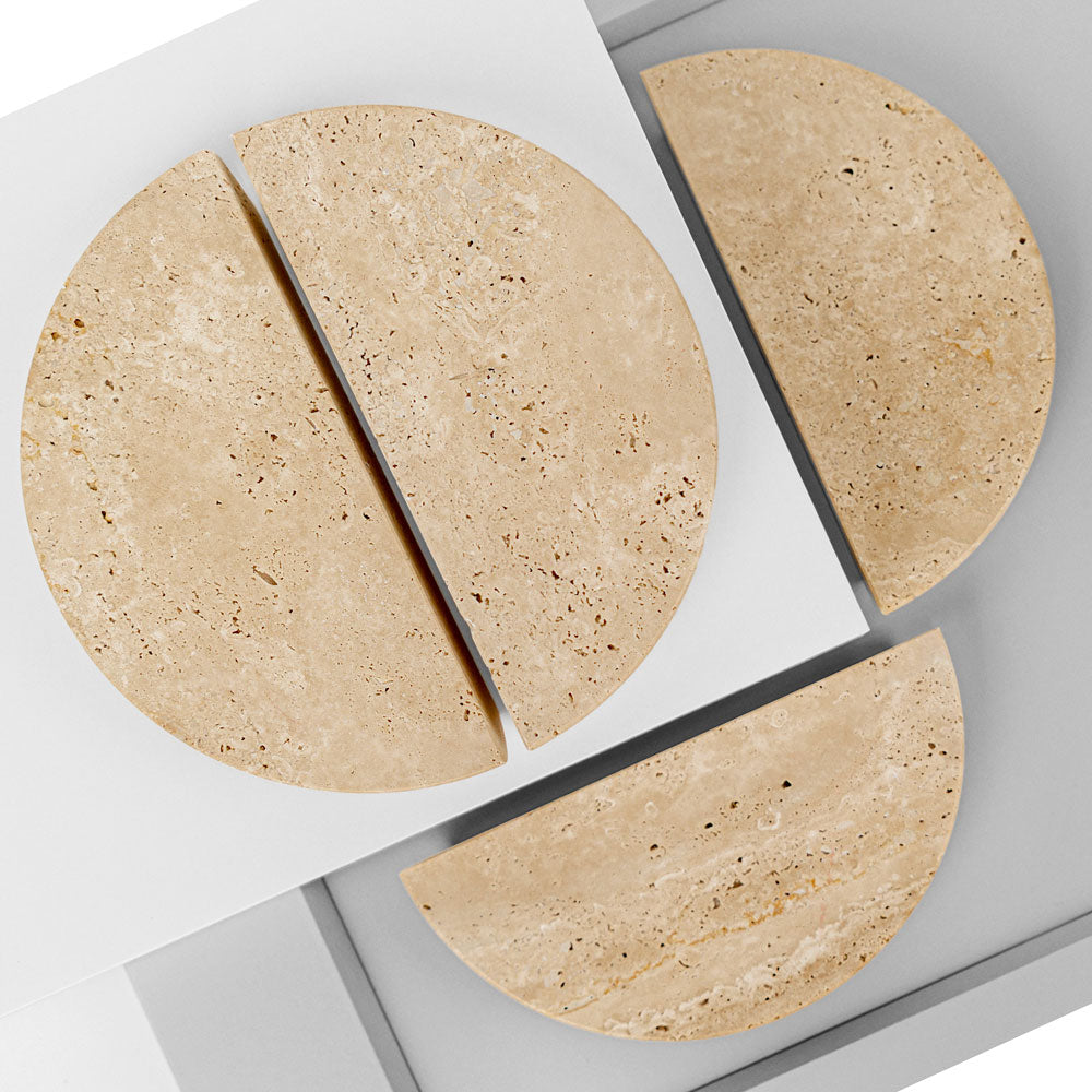 Griff DR102 | Marmor | Travertine (SET)
