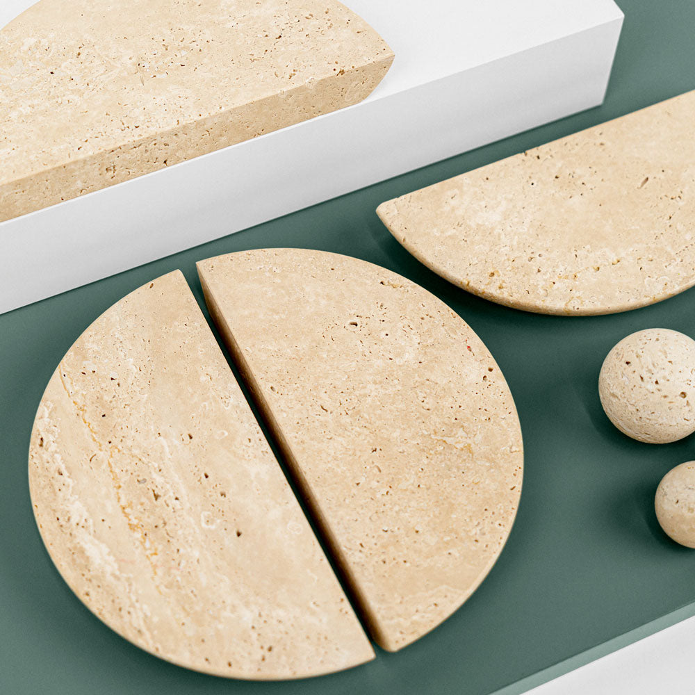 Griff DR102 | Marmor | Travertine (SET)