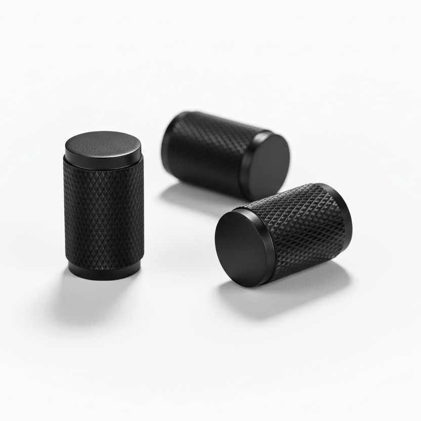 Pomolo 1040 | Zigrinato | Nera