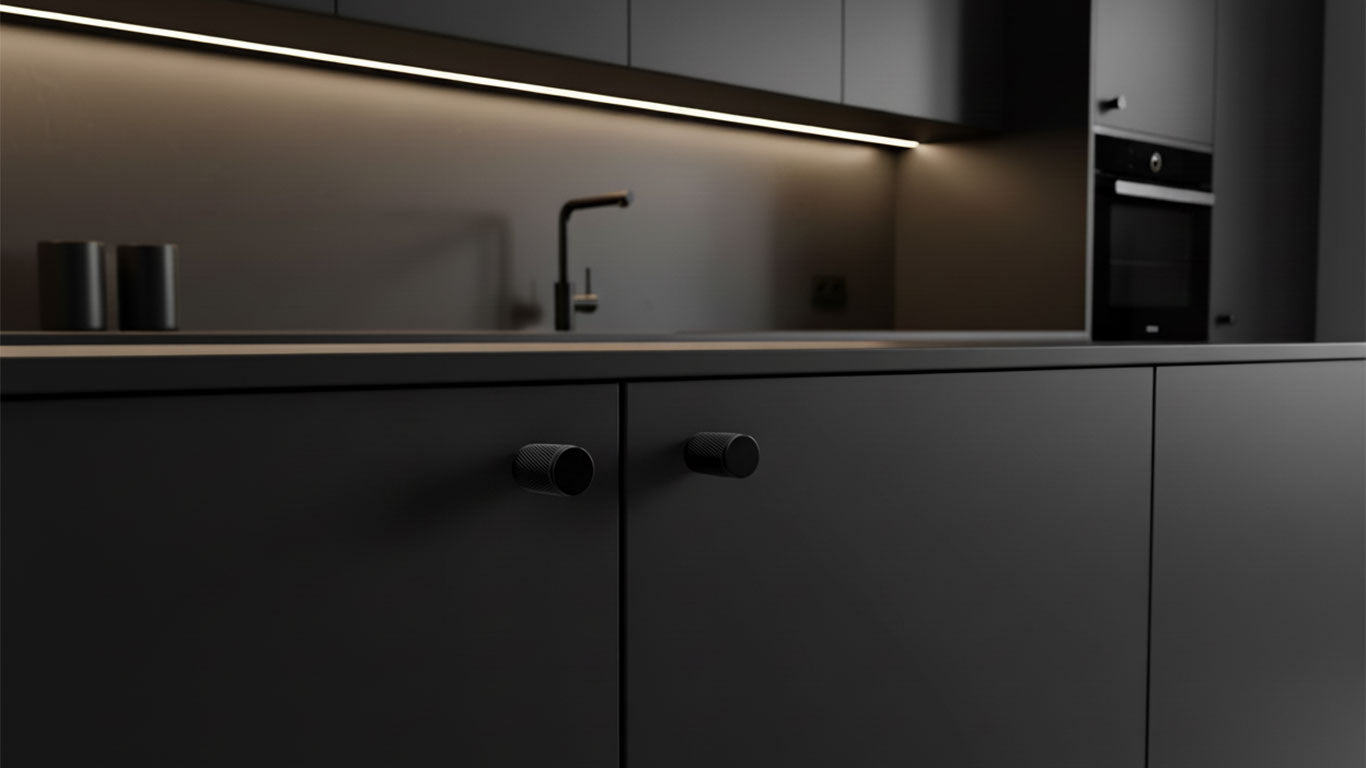 Pomolo 1040 | Zigrinato | Nera