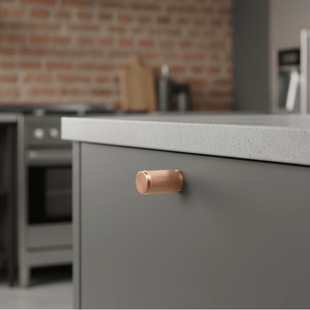 Knopp 1040 | Lättrad | Koppar