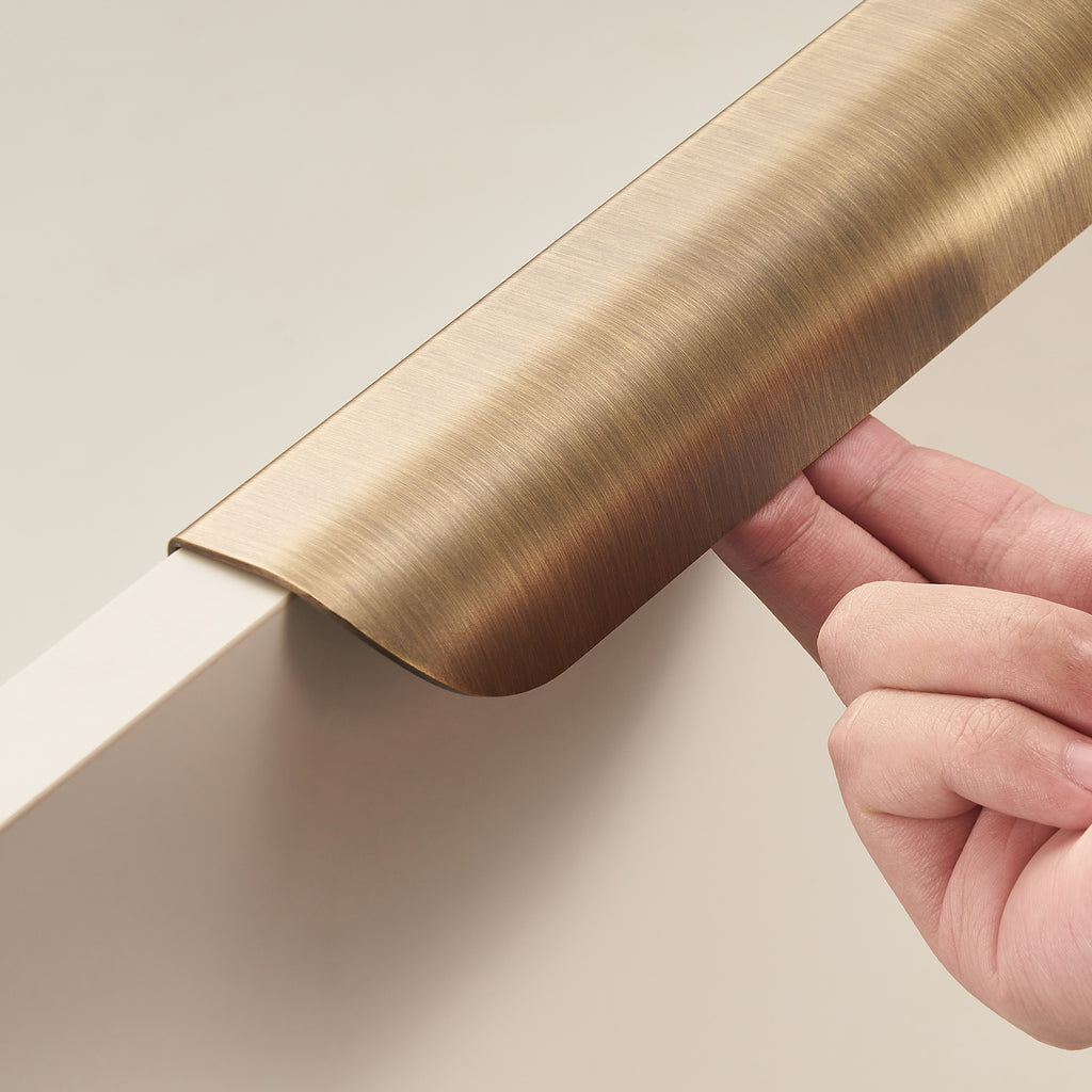 Maniglia CH015 | Profilo | Ottone Antico