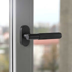 Maniglia per Finestra C01-191C | Zigrinata | Nero